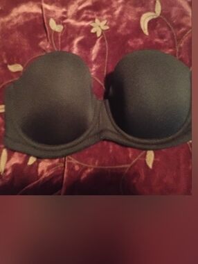 Wacoal Red Carpet Full Figure Strapless Underwire Bra – Black (Style 854119)